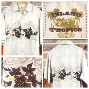 "Island Tropic's" / Casual Button Up